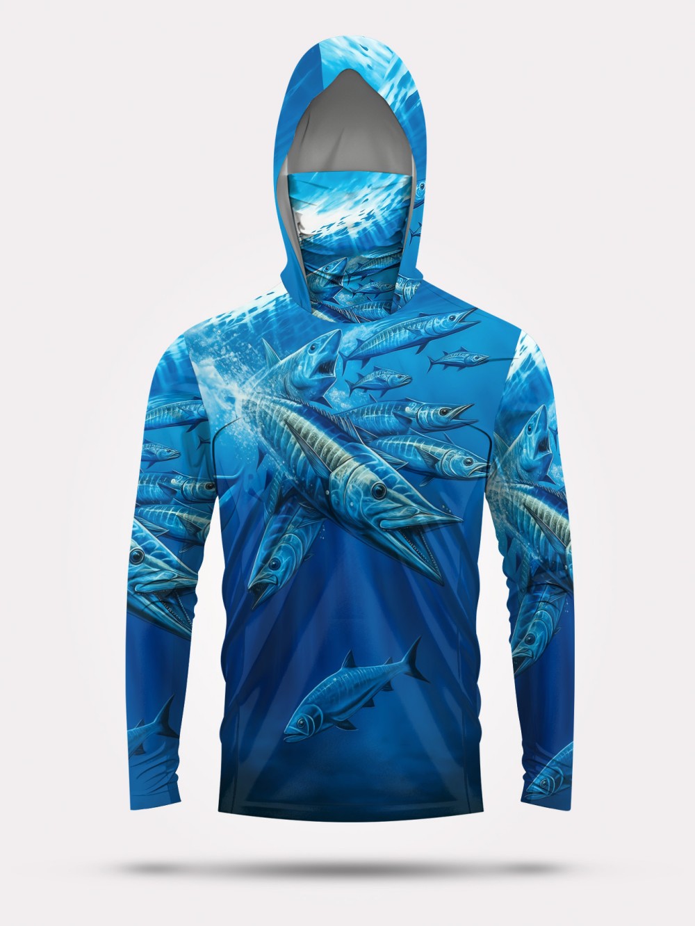 Men'S Tops Fashion - Men's Summer Fashion Fish School Print