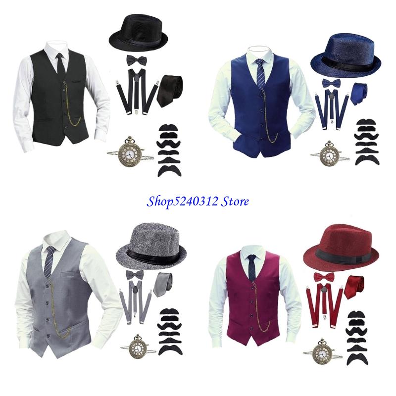 Mens Fashion In The 1920S - 634C Fashion 1920S Gatsby Party Costume