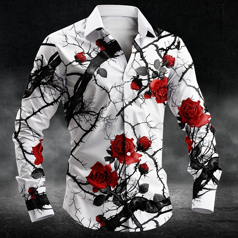 Mens Fashion Clothes - Fashion plum blossom pattern 3d Print