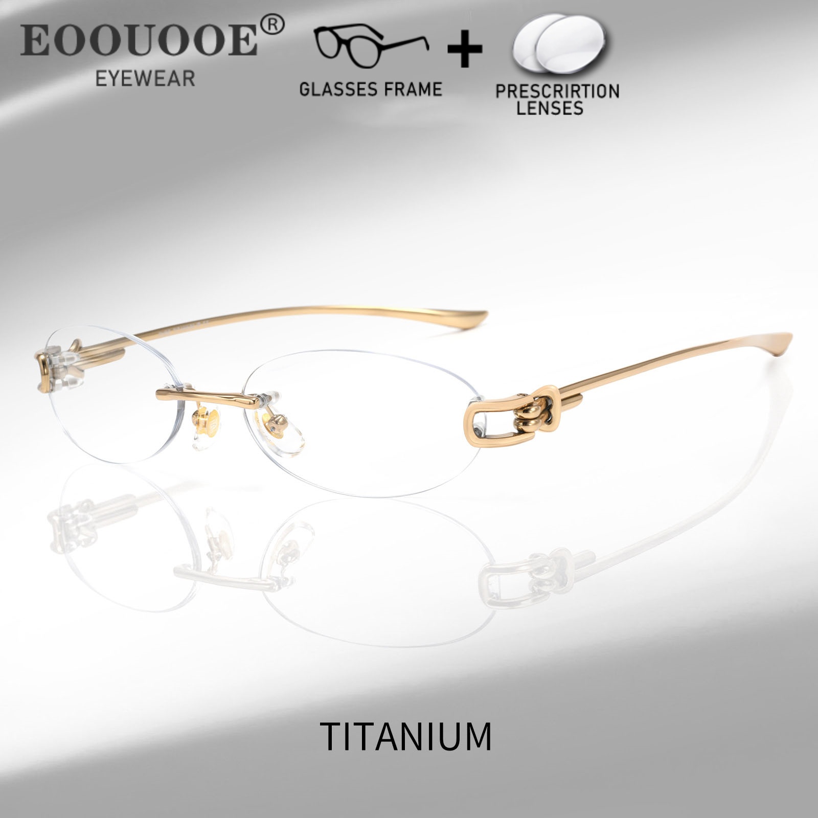 Men'S Fashion Rimless Glasses - New Design Fashion Men Woman Rimless