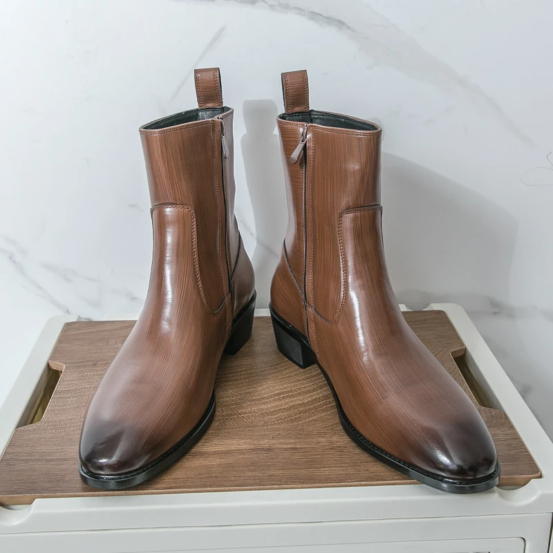 Classic Comfy Ankle Boots Bota - огляд і ціна Mens Fashion Zapatos