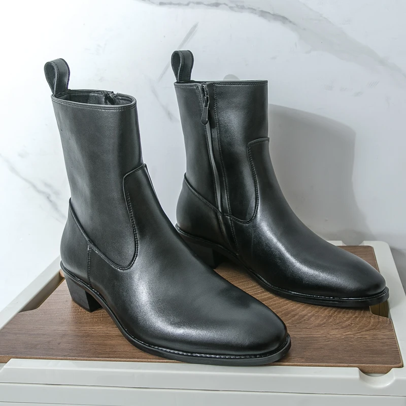 Classic Comfy Ankle Boots Bota - огляд і ціна Mens Fashion Zapatos