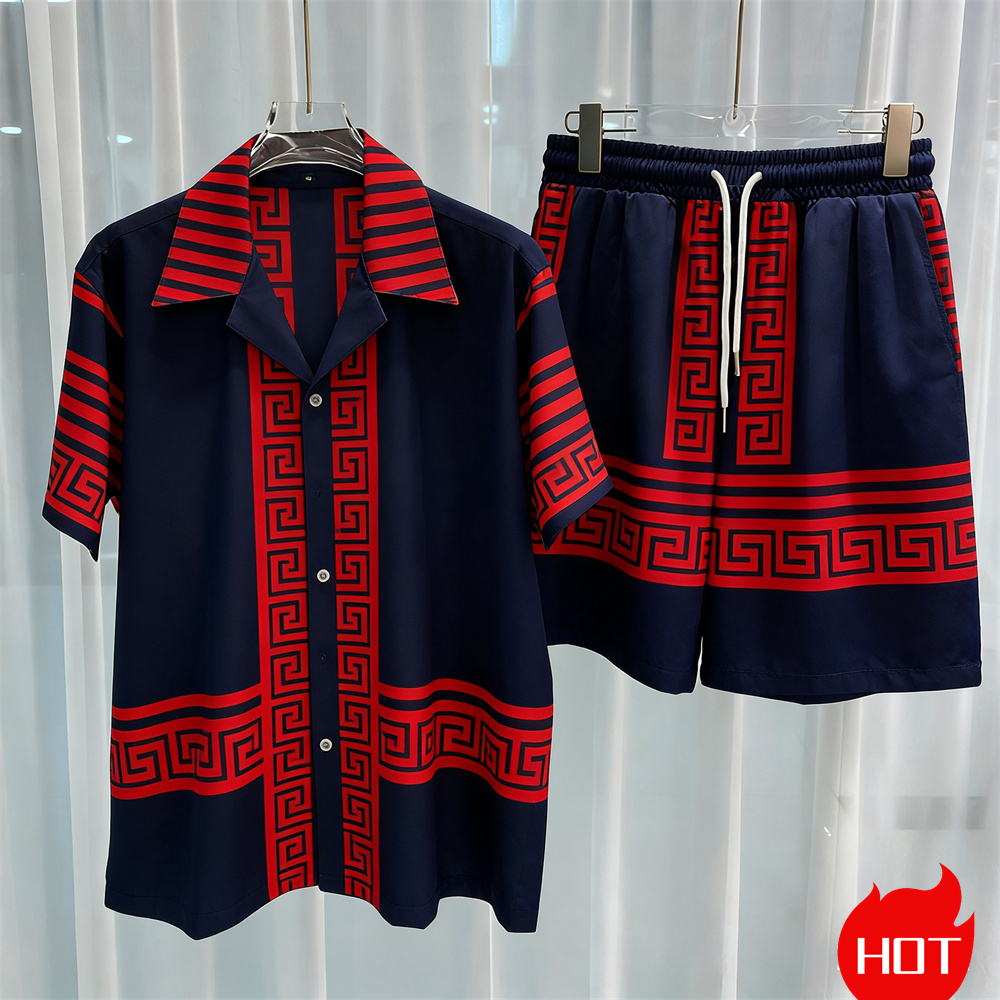 Digital printed men's set fash - огляд і ціна Mens Fashion Clothes