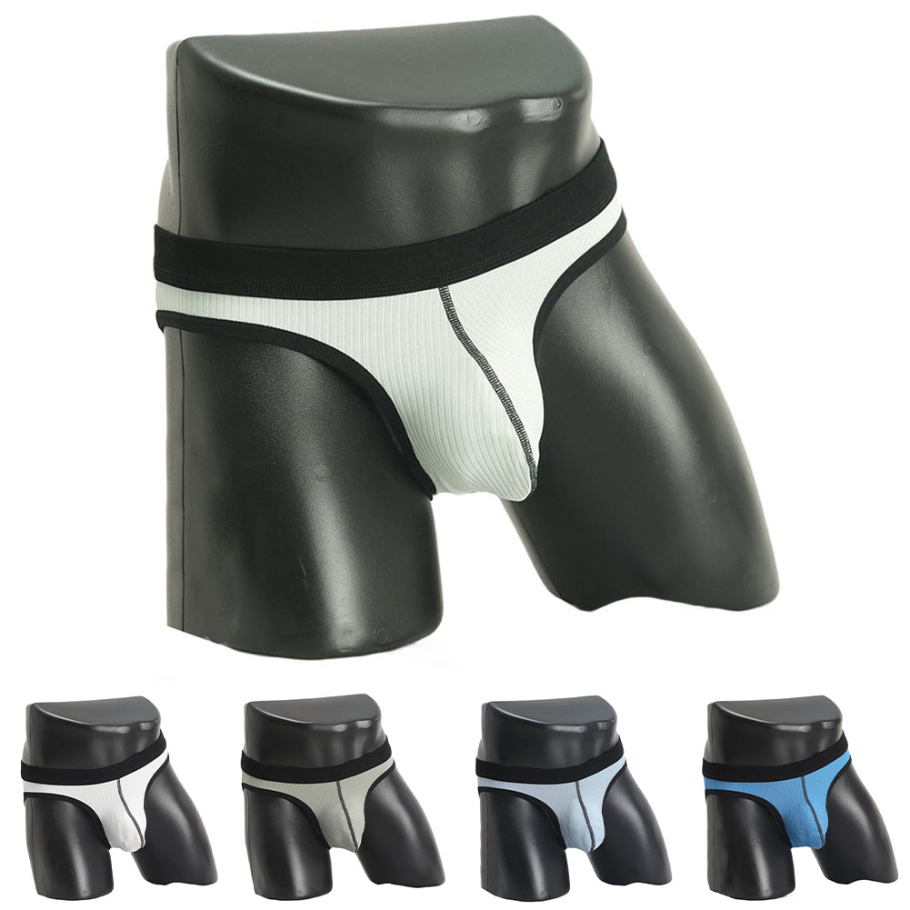 Solid Color Underpants Dark Bl - огляд і ціна Men'S Fashion Underwear Brands