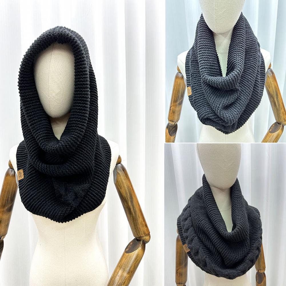 Winter Knitting Scarf Women Me - огляд і ціна Men'S Fashion With Hat