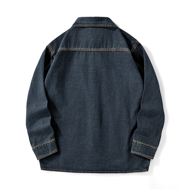 Heavy Duty Washed Denim Jacket - огляд і ціна Denim Jacket Vintage