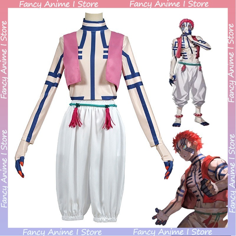Anime Akaza Copsplay Costume H - огляд і ціна Men'S Fashion Korea