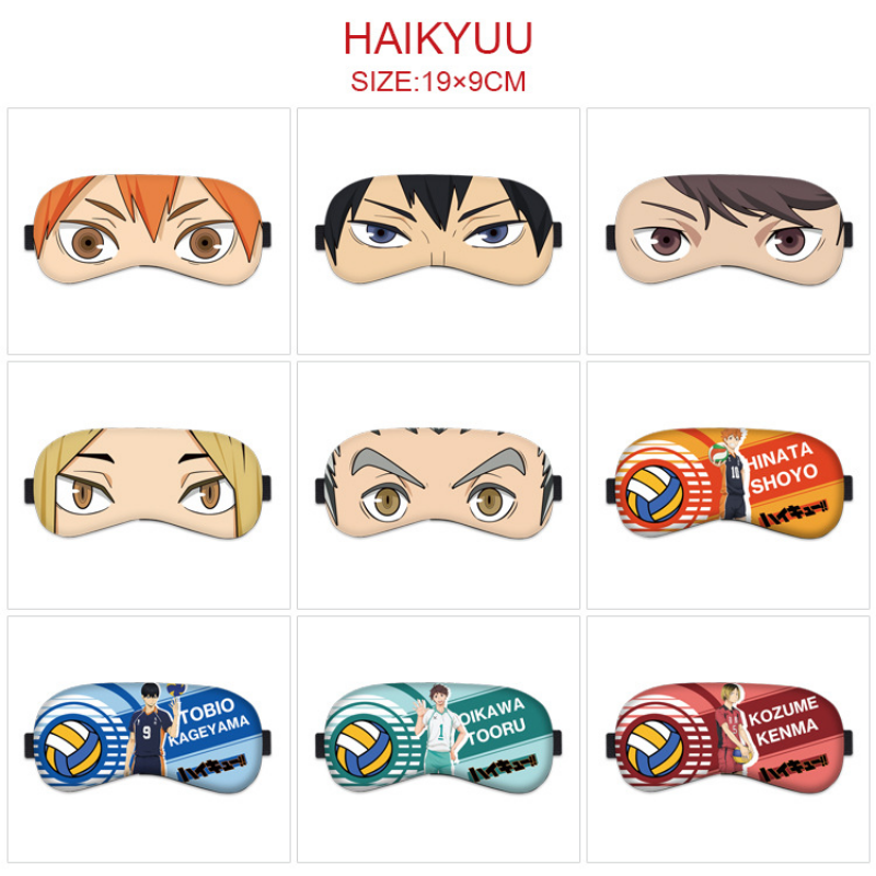 Anime Haikyuu Cosplay Eye Mask - огляд і ціна Men'S Fashion Model