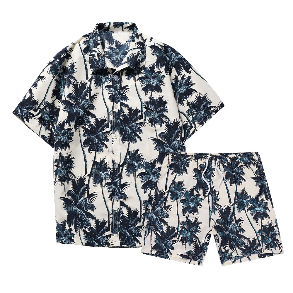 Hawaiian Coconut Tree 3D Print - огляд і ціна Mens Fashion Clothes