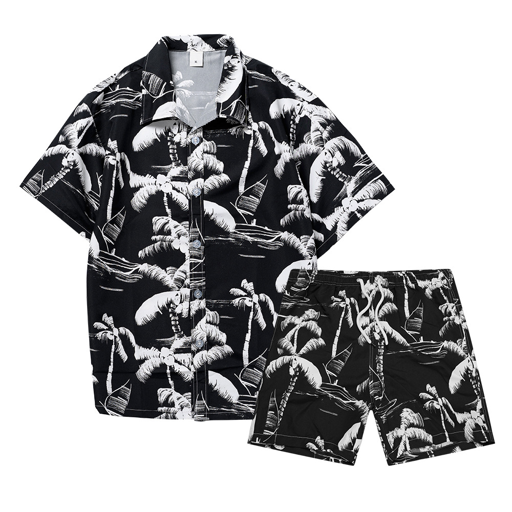 Hawaiian Coconut Tree 3D Print - огляд і ціна Mens Fashion Clothes