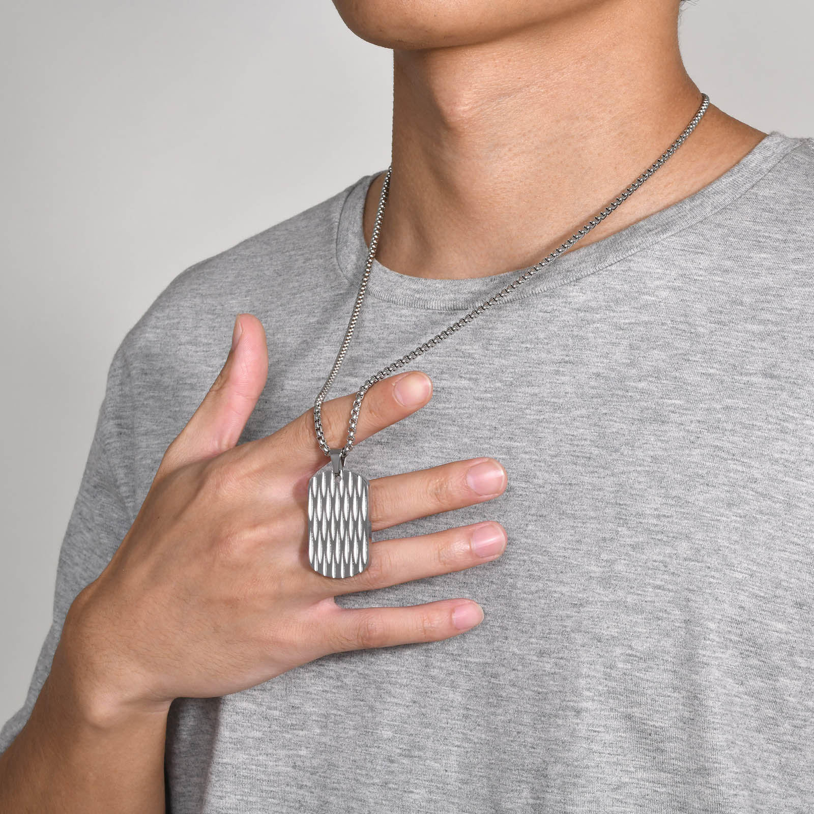 Mprainbow Mens Dog Tag Necklac - огляд і ціна Mens Fashion In The 1920S