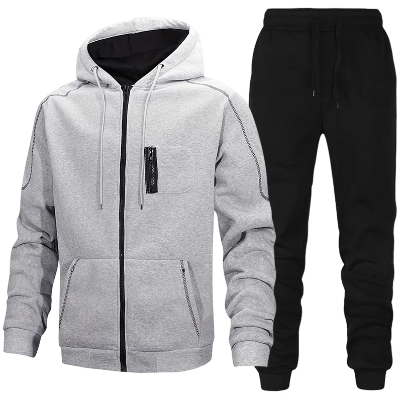 Fashion Men's Tracksuit Casual - огляд і ціна Jacket Mens Fashion