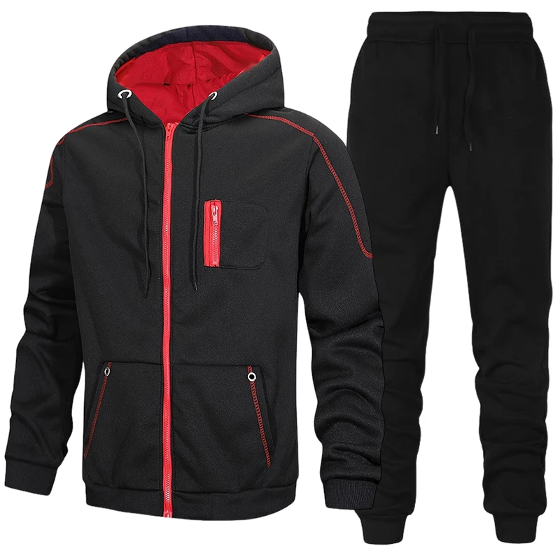 Fashion Men's Tracksuit Casual - огляд і ціна Jacket Mens Fashion