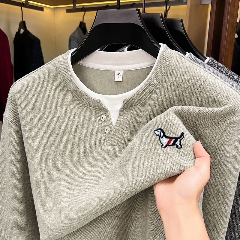 Fashion Trend Solid Color Men' - огляд і ціна Men'S Tops Fashion