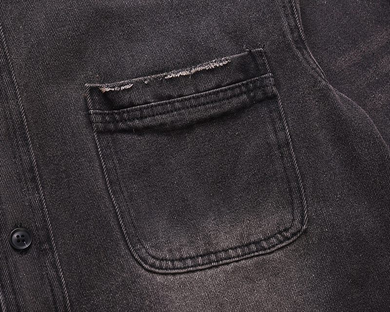 Men's High Street Ripped Jeans - огляд і ціна Denim Jacket Vintage