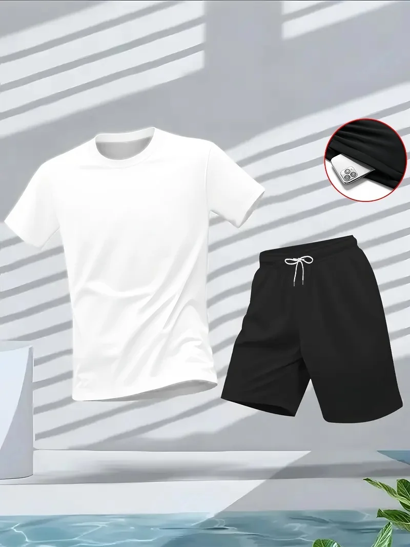 Men's Suit 2pcs Set Fashion Le - огляд і ціна Mens Fashion Clothes
