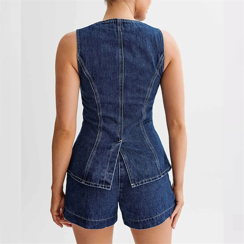 2024 Vintage Casual Denim Suit - огляд і ціна Denim Jacket Vintage