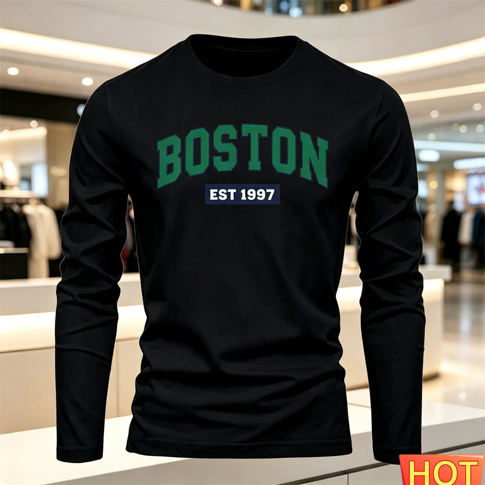 Autumn Summer Men's long sleev - огляд і ціна Mens Fashion Clothes