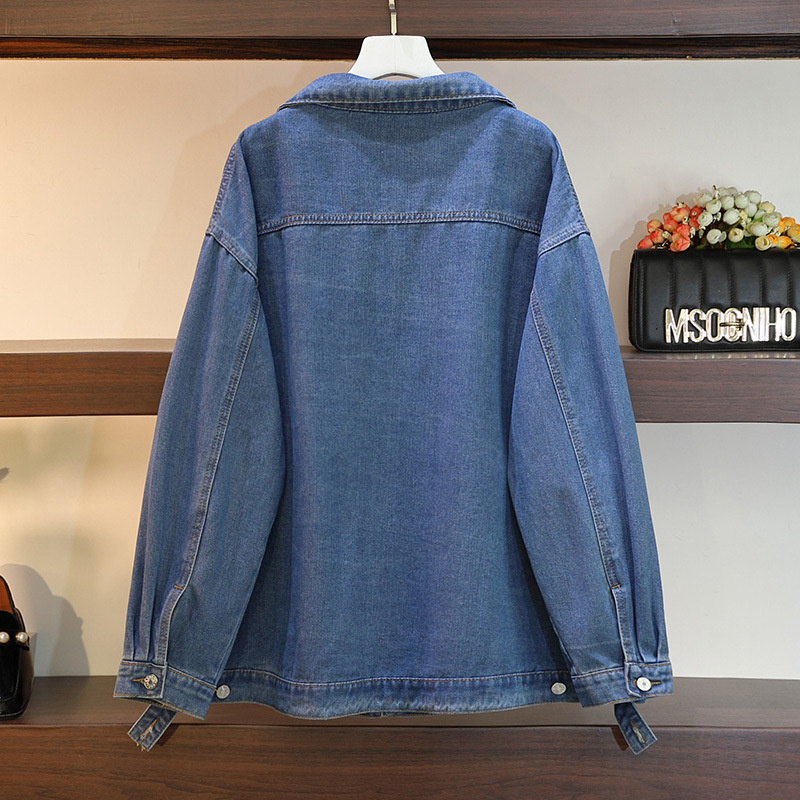 Plus Size XXL-6XL Denim Jacket - огляд і ціна Denim Jacket Vintage
