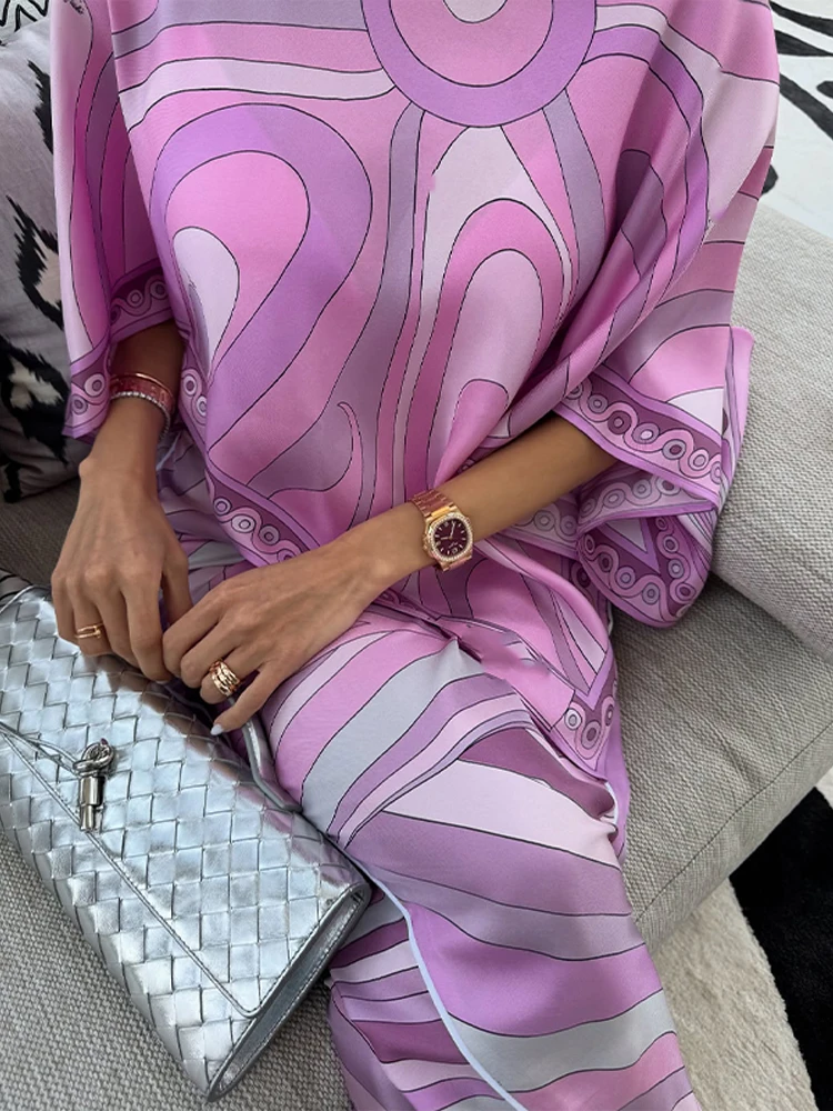 Loose Printed Shirt Skirt Suit - огляд і ціна Men'S Fashion Line