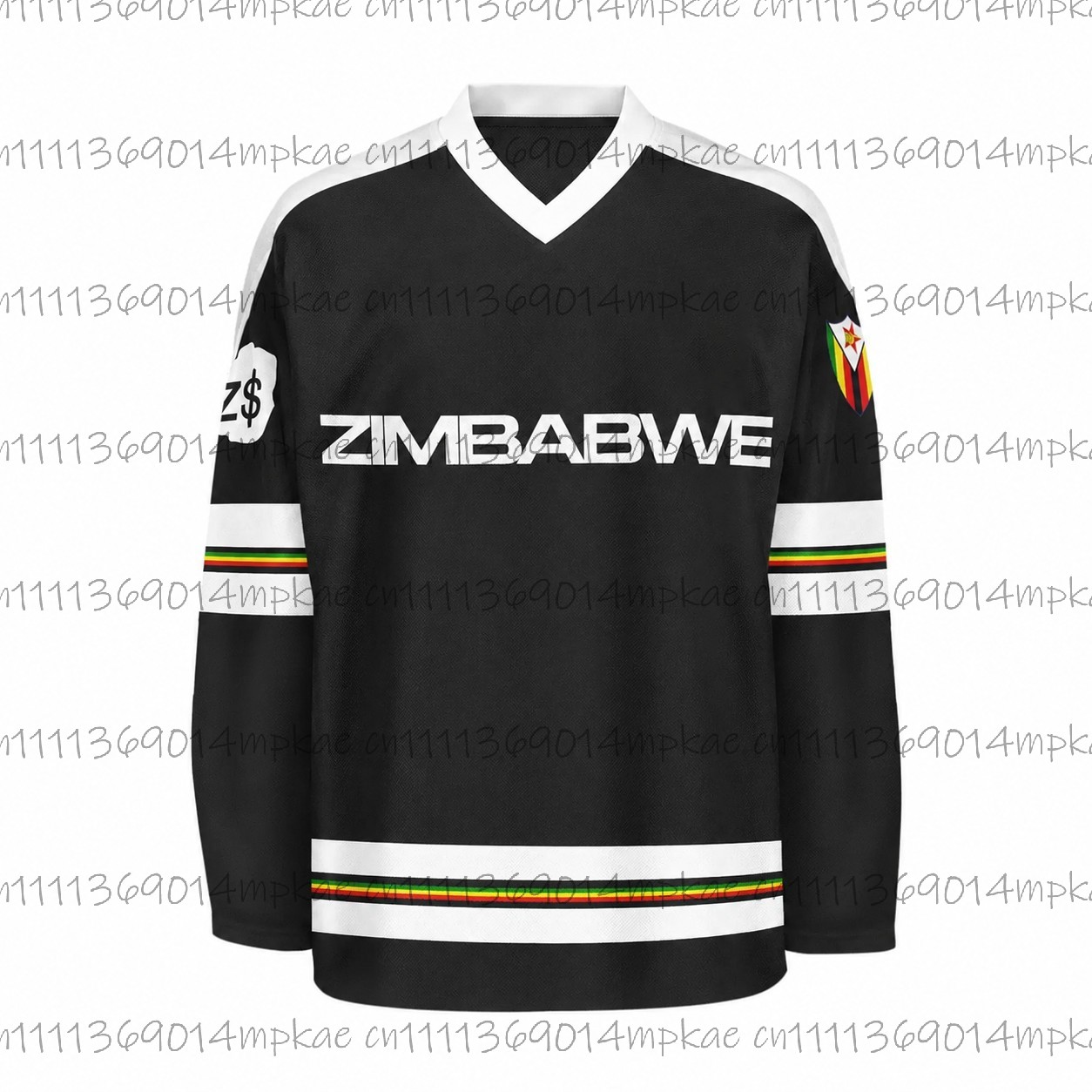 Men's Zimbabwe Printed V-Neck  - огляд і ціна Men'S Tops Fashion