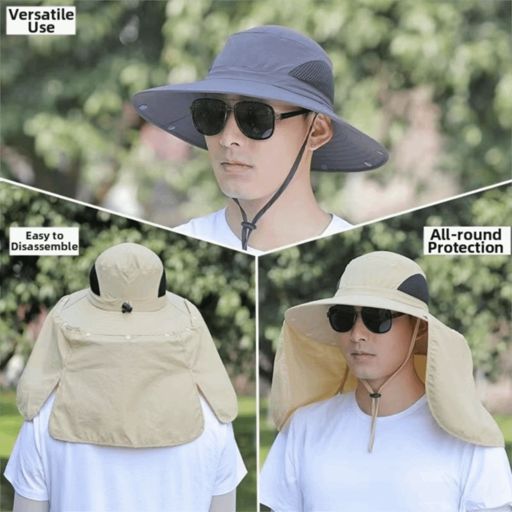 Fashion Cloth Men Sun Hat Big  - огляд і ціна Men'S Fashion With Hat