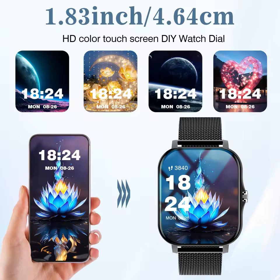 2026 New Bluetooth Call Smart  - огляд і ціна Mens Fashion World
