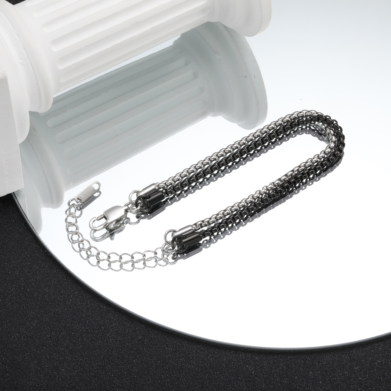 Men Stainless Steel Layered Tw - огляд і ціна Men'S Fashion Over 30