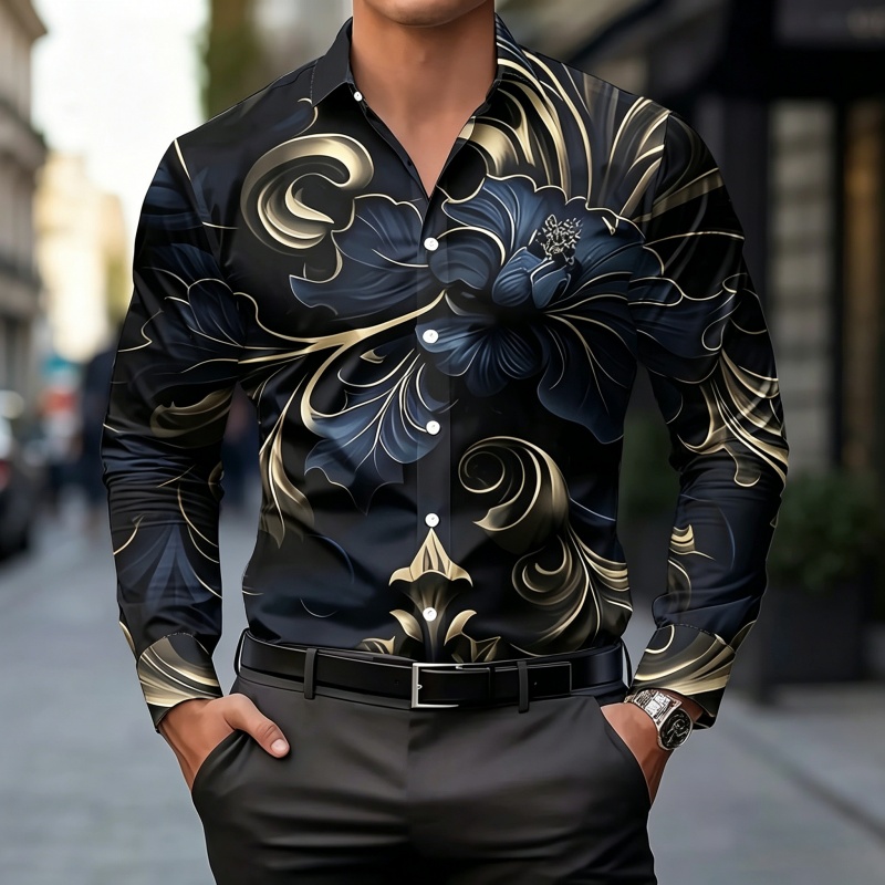 2026 new men's shirt fashion p - огляд і ціна Men'S Tops Fashion