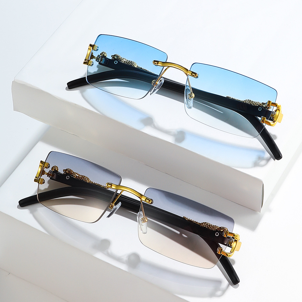 1PCS Fashion Vintage Rimless S - огляд і ціна Men'S Fashion Rimless Glasses