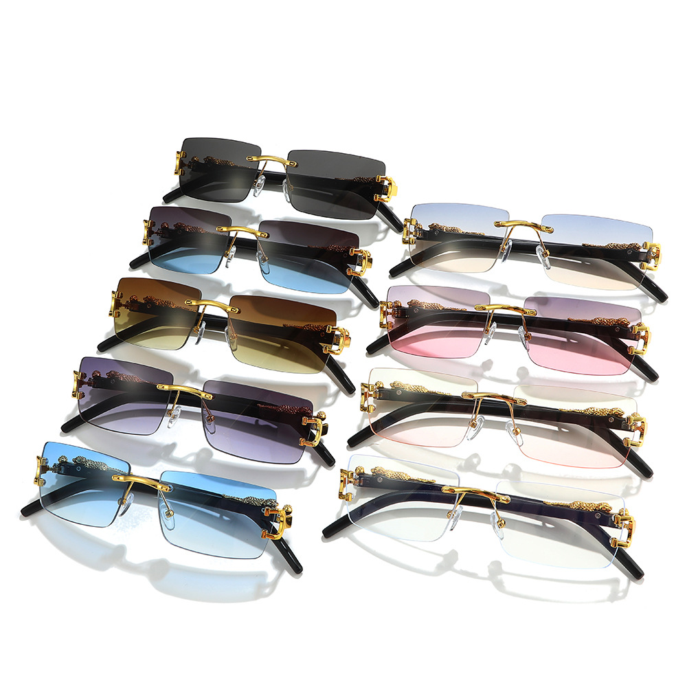 1PCS Fashion Vintage Rimless S - огляд і ціна Men'S Fashion Rimless Glasses