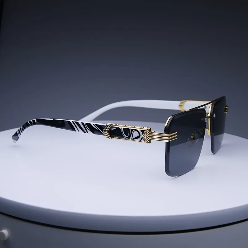 Fashion Rimless Sunglasses Men - огляд і ціна Men'S Fashion Rimless Glasses
