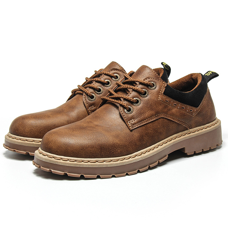 Fashion Retro Leather Men's Sh - огляд і ціна Mens Fashion Zapatos