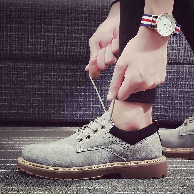 Fashion Retro Leather Men's Sh - огляд і ціна Mens Fashion Zapatos