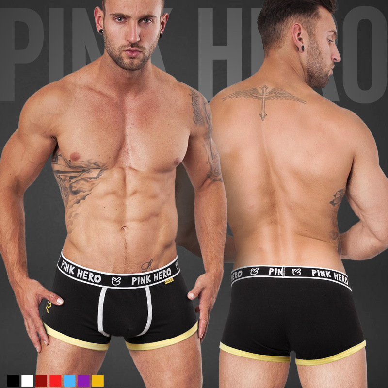 Pink Hero Brand Sexy Man Under - огляд і ціна Men'S Fashion Underwear Brands