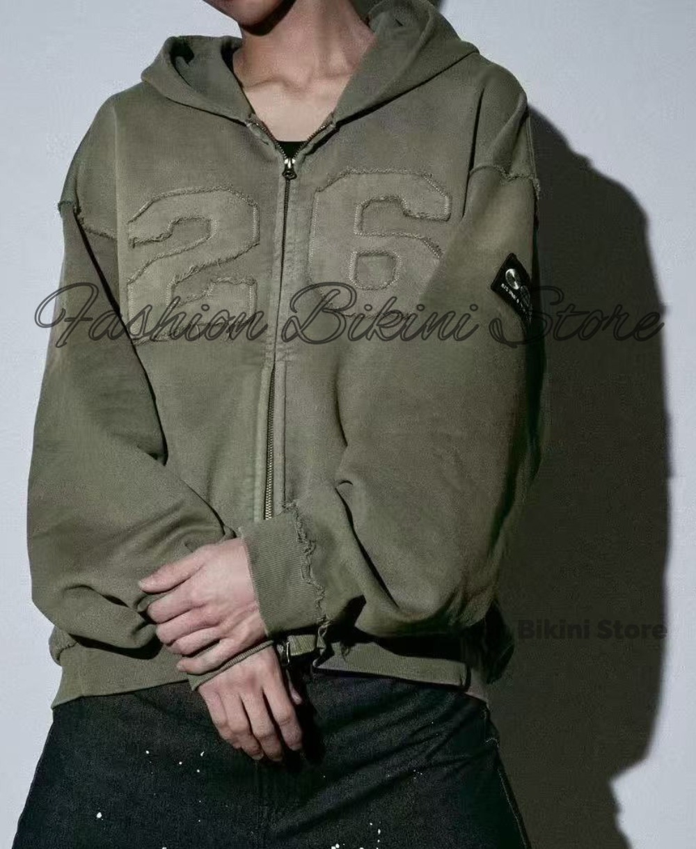 NEW Washed Grey Retro Hoodie 3 - огляд і ціна Streetwear Hoodie
