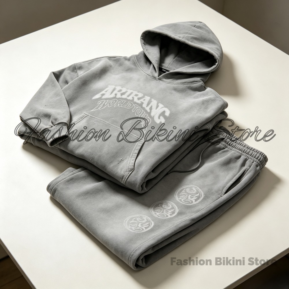 NEW Washed Grey Retro Hoodie 3 - огляд і ціна Streetwear Hoodie