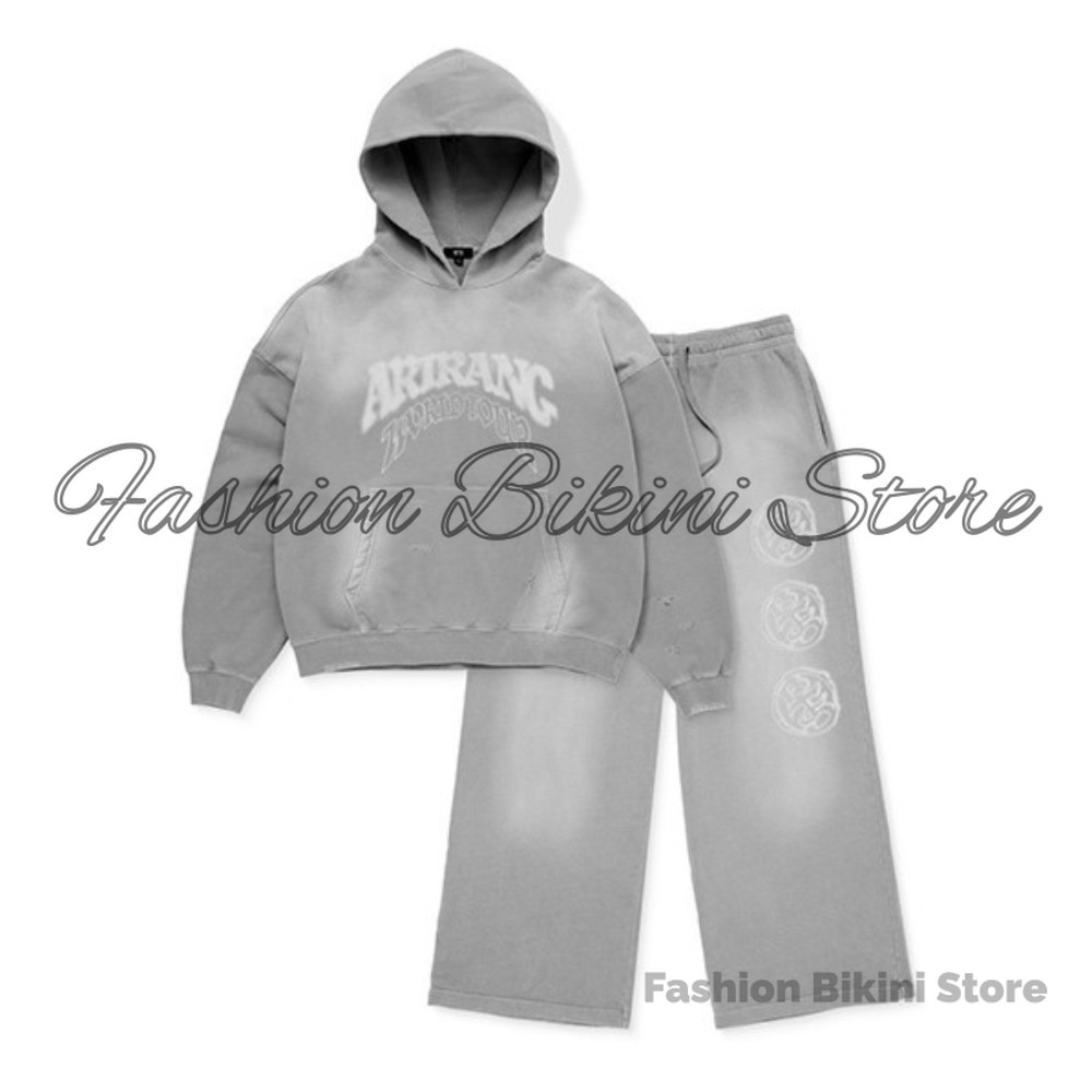 NEW Washed Grey Retro Hoodie 3 - огляд і ціна Streetwear Hoodie