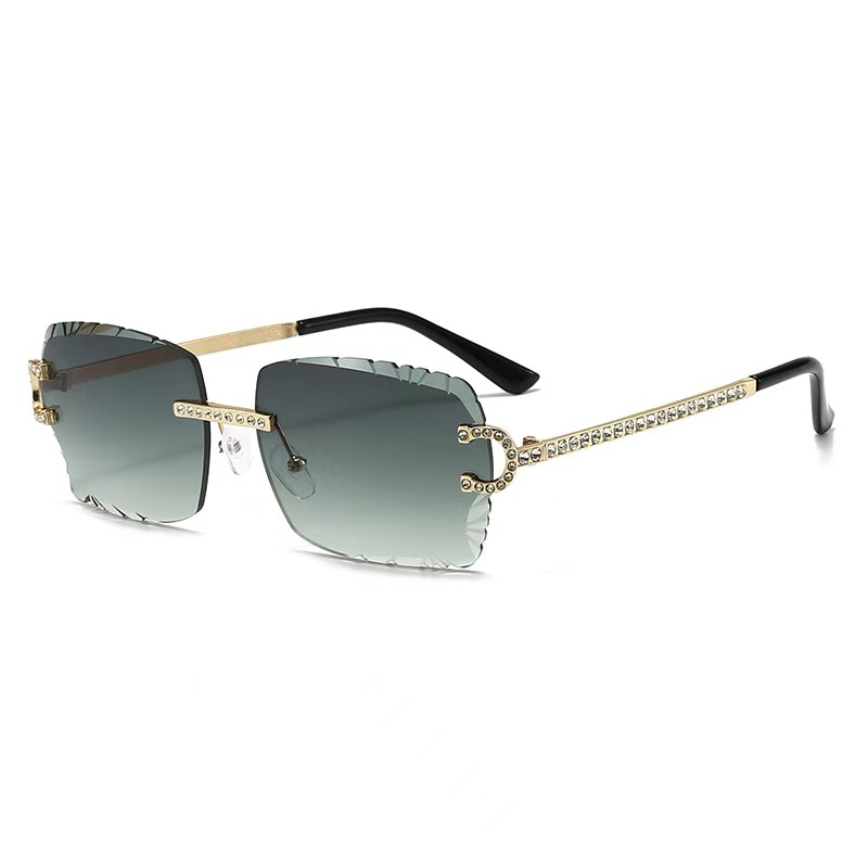 Fashion Rimless Square Sunglas - огляд і ціна Men'S Fashion Rimless Glasses