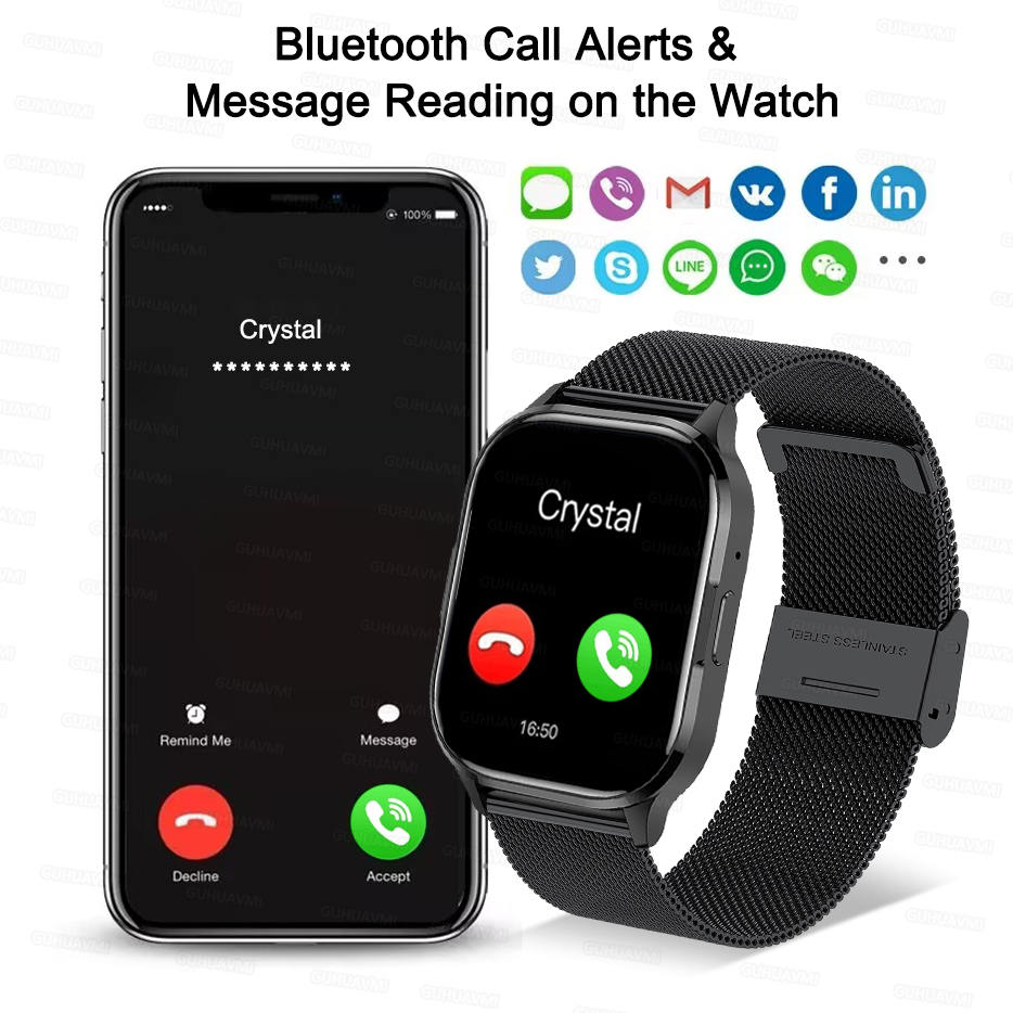New Smartwatch Man Women AMOLE - огляд і ціна Men'S Fashion App