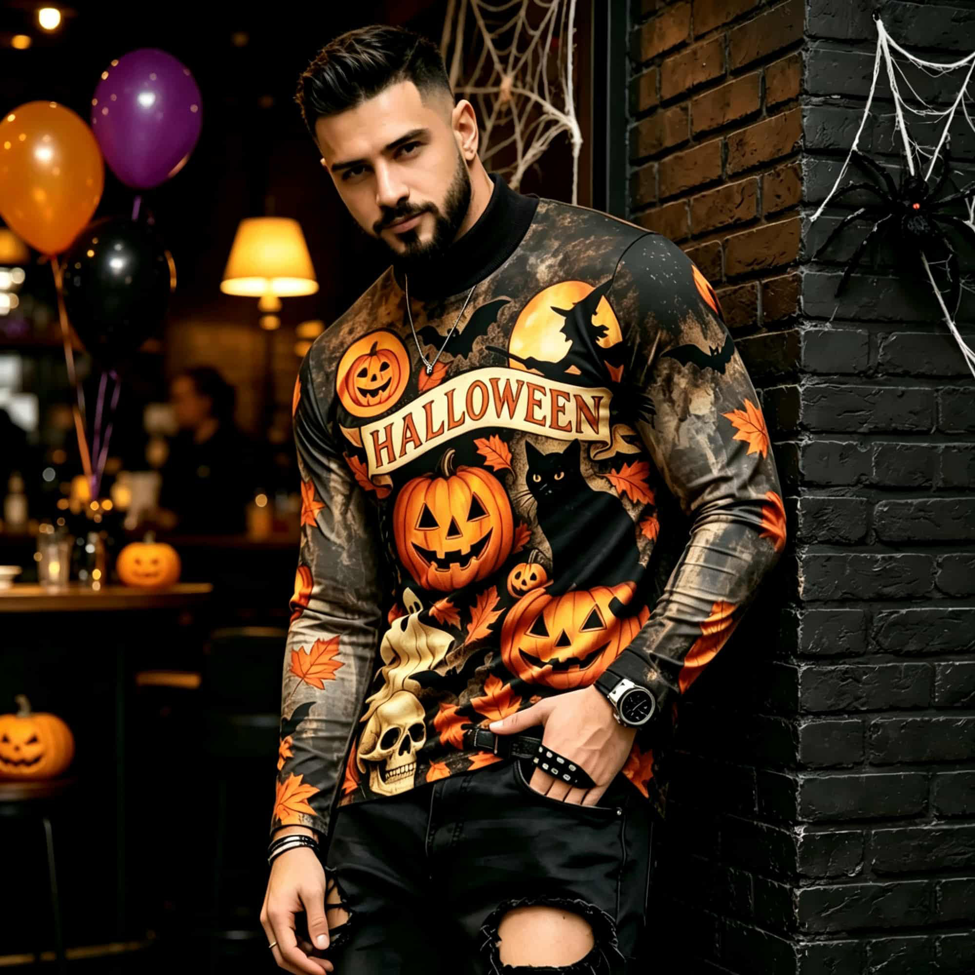 Casual Fashion Street Style Ha - огляд і ціна Men'S Tops Fashion