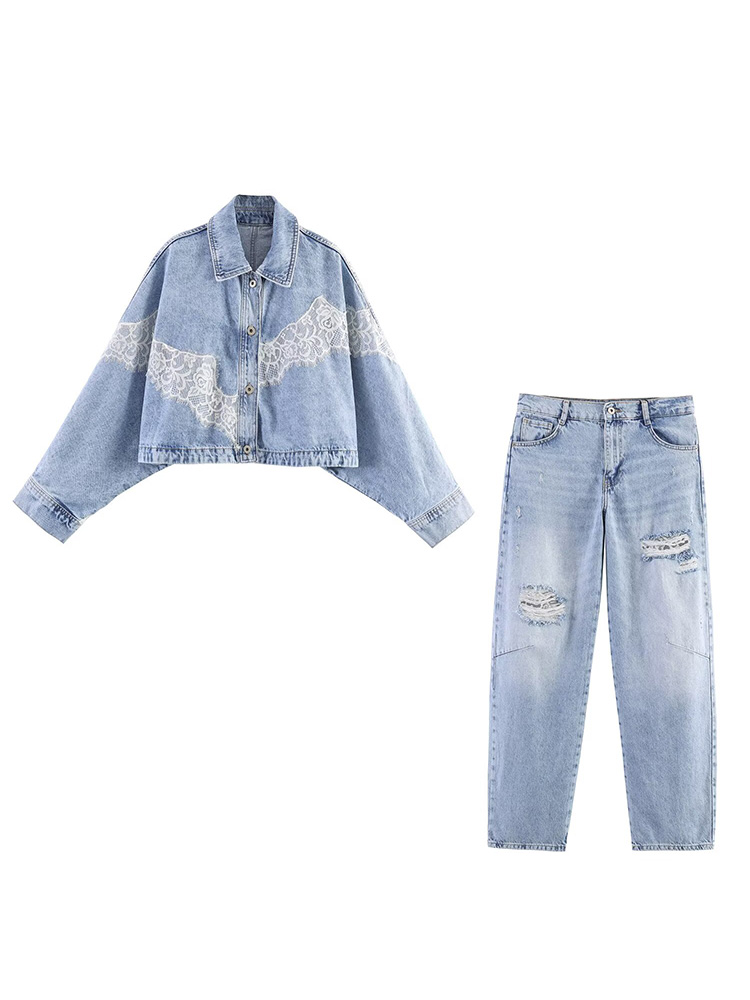 HH Spring Women Chic Single-br - огляд і ціна Denim Jacket Vintage