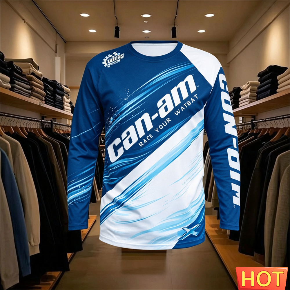 Motorcycle Racing Long Sleeve  - огляд і ціна Mens Fashion Clothes