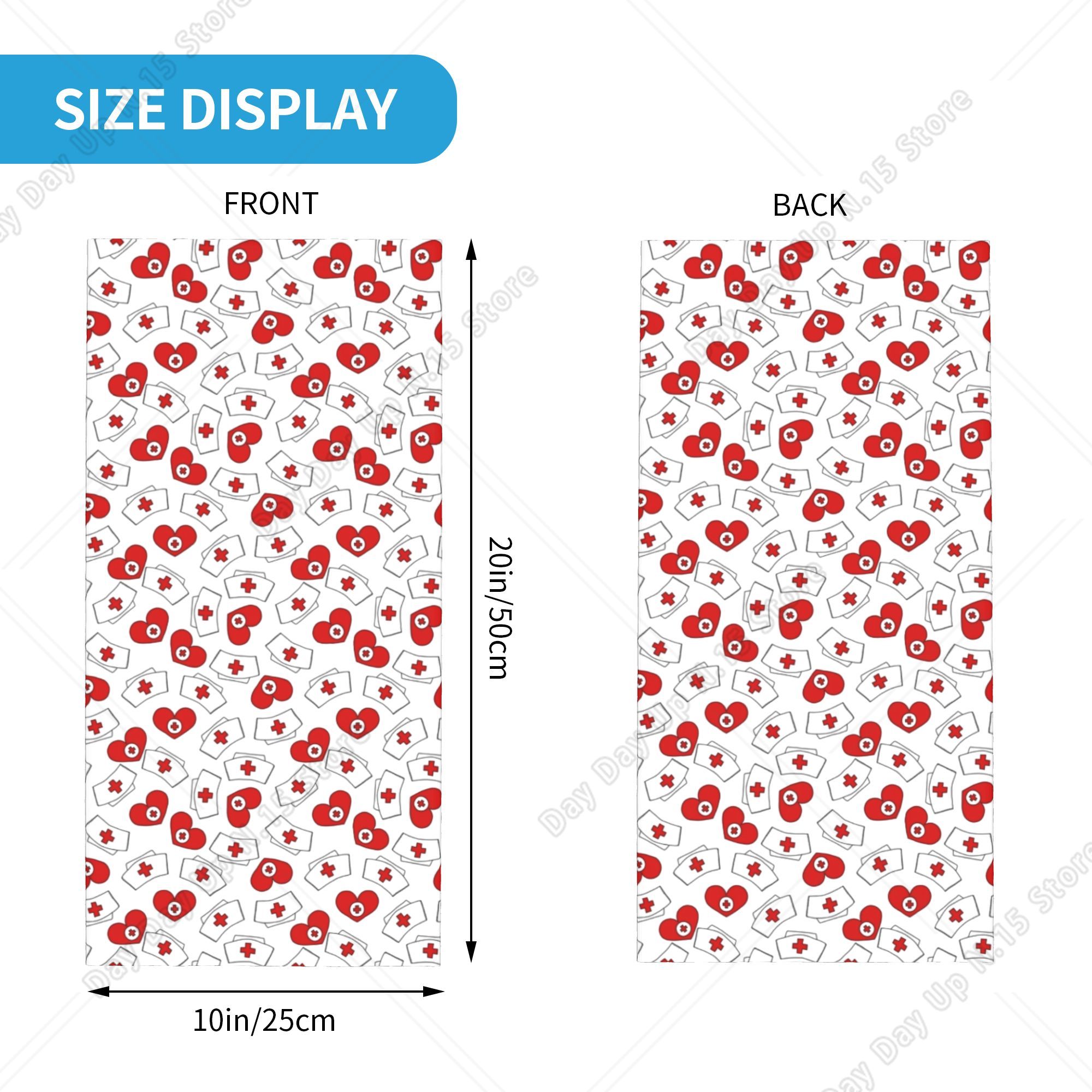 Nurse Hat Heart Pattern Bandan - огляд і ціна Men'S Fashion With Hat