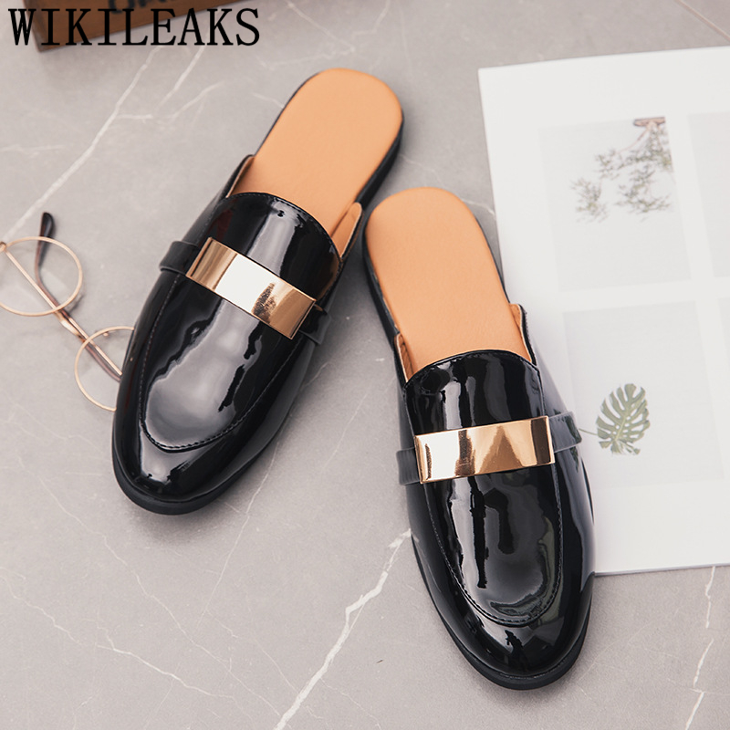 Black Half Shoes For Men Paten - огляд і ціна Mens Fashion Zapatos