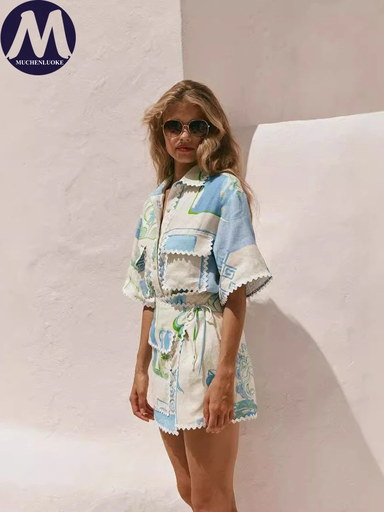 Ladies Summer Two-Piece Set Ca - огляд і ціна Men'S Fashion Line