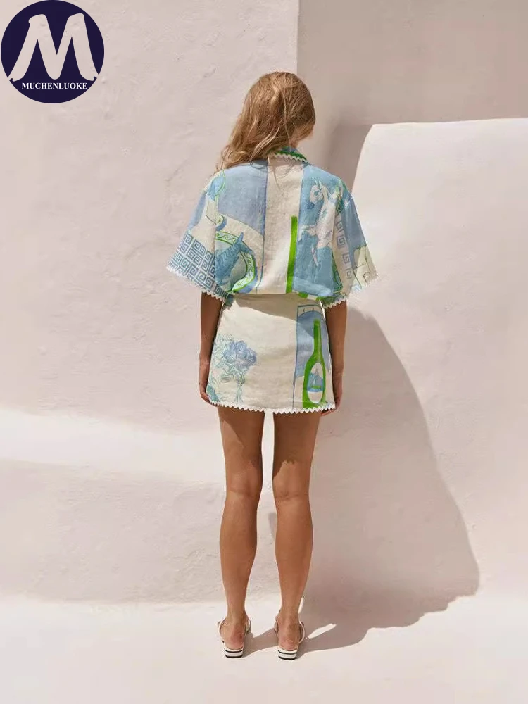 Ladies Summer Two-Piece Set Ca - огляд і ціна Men'S Fashion Line