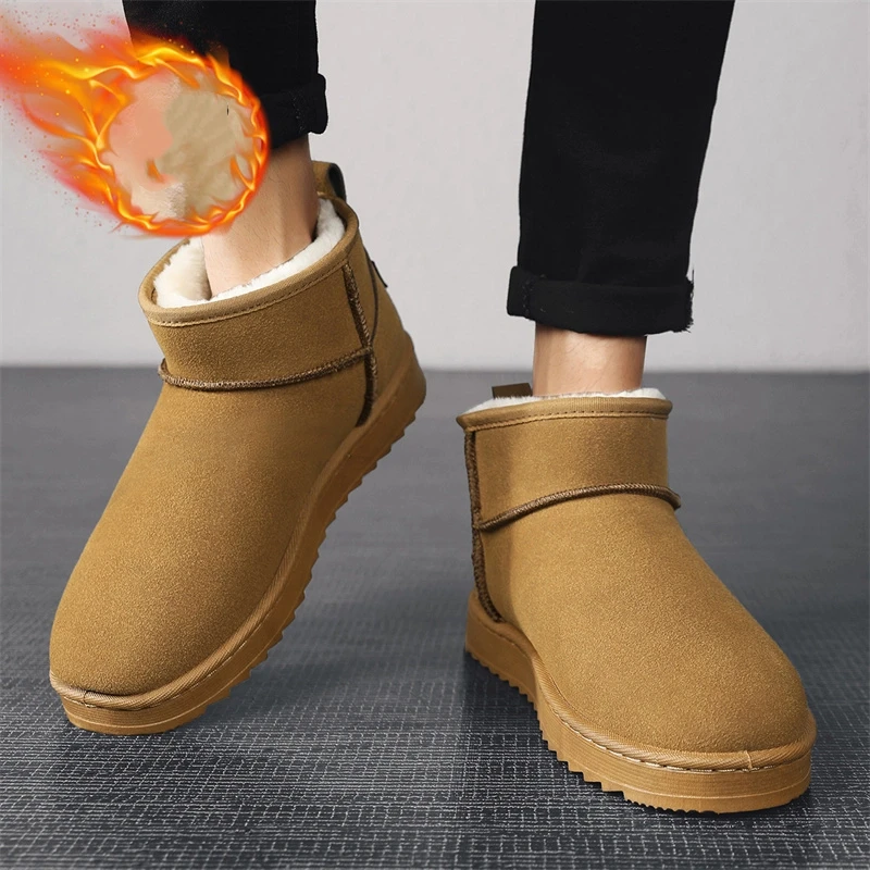 New Brown Suede Mini Boots for - огляд і ціна Men'S Fashion Line