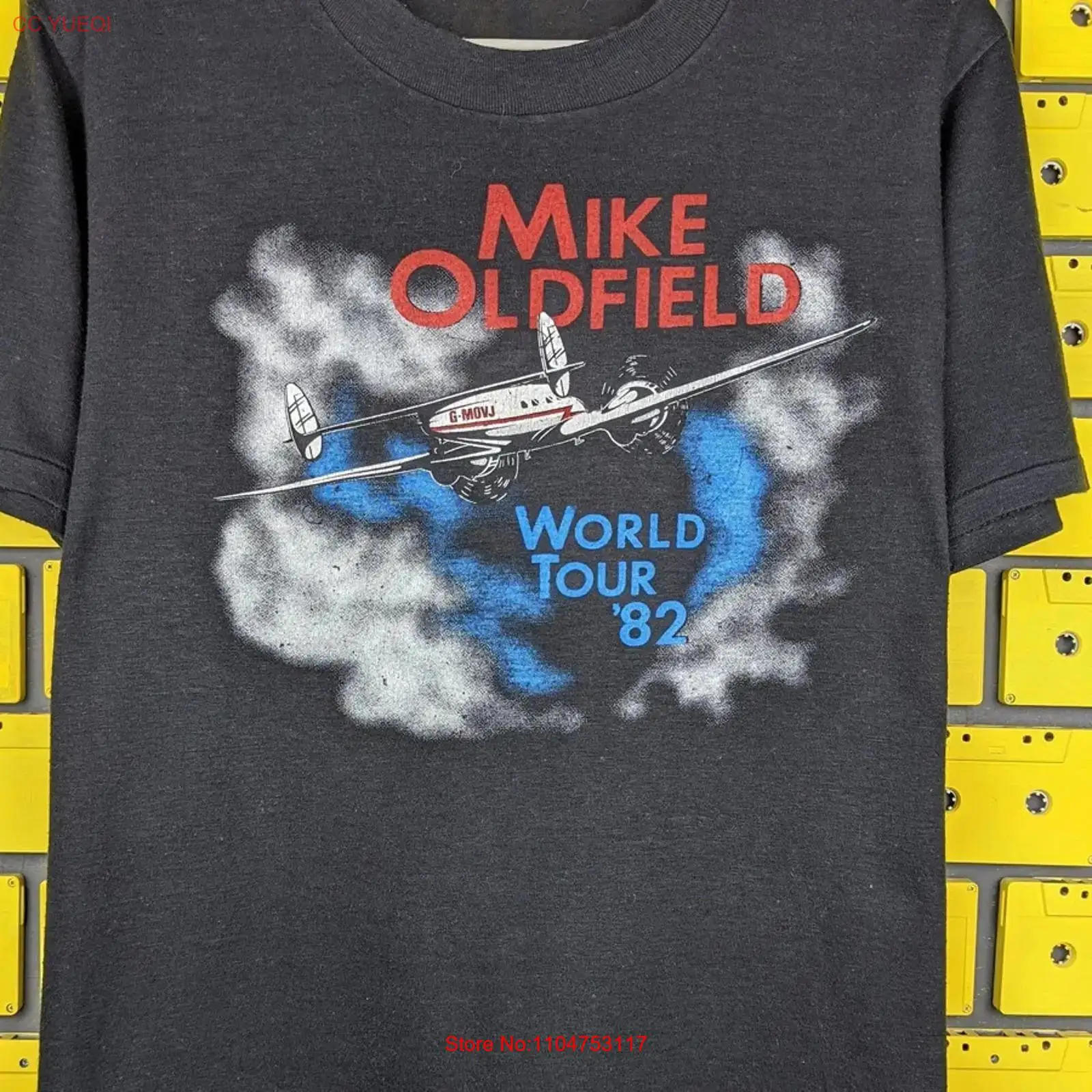 Mike Oldfield WORLD TOUR black - огляд і ціна Mens Fashion World
