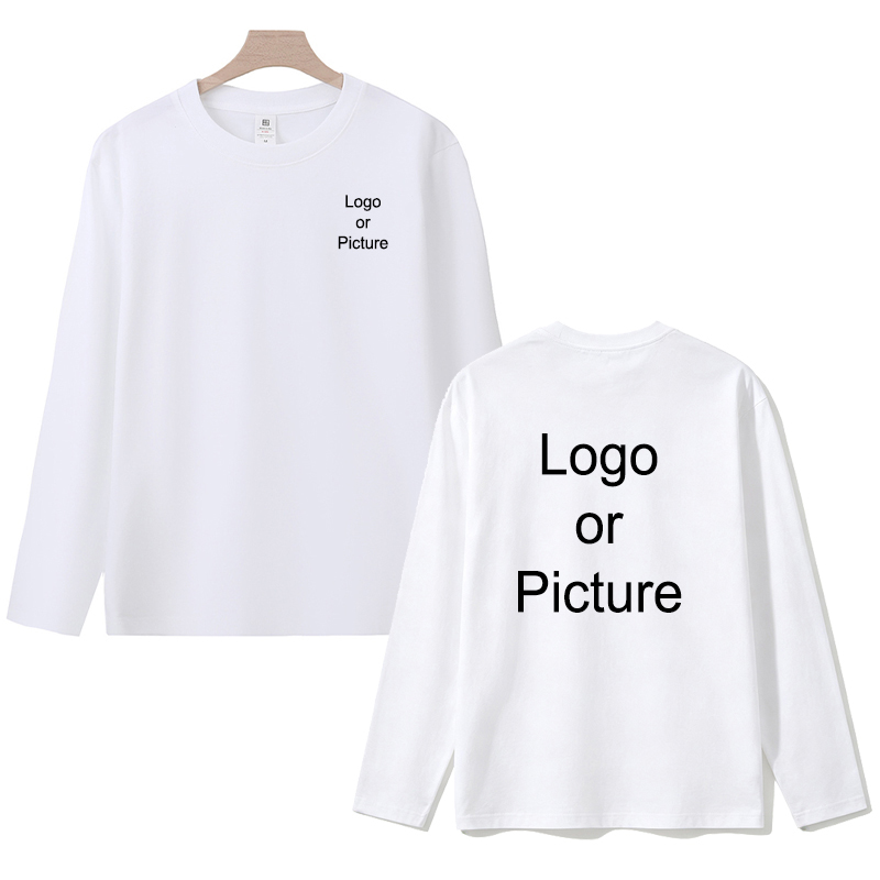Customized Cotton Long Sleeve  - огляд і ціна Men'S Tops Fashion